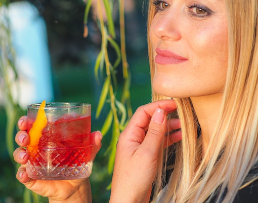 Campari Drink - coquetel - gastronomia roma