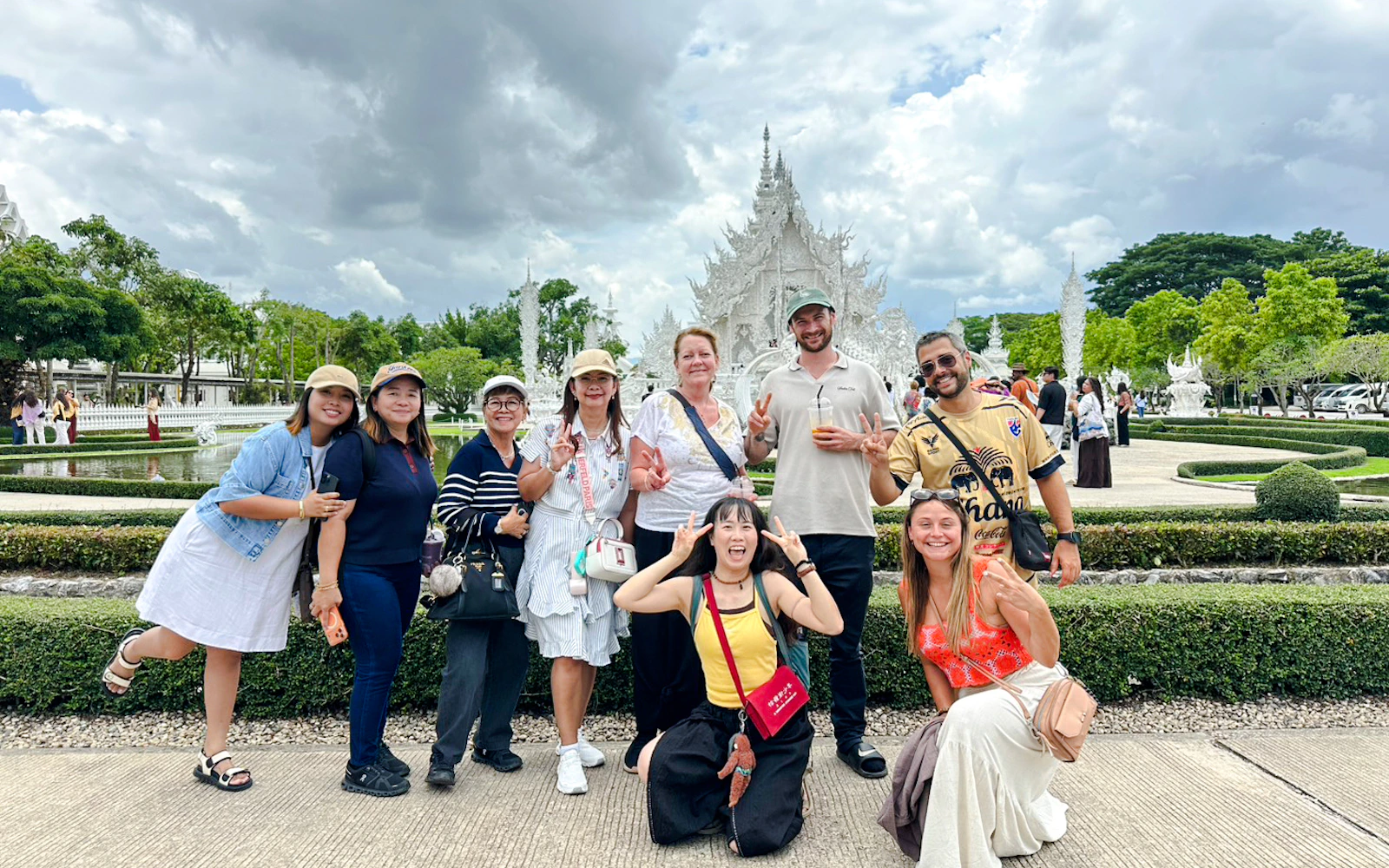 From Chiang Mai: Chiang Rai 3 Temples, Hot Springs, Longneck Village & Lalitta Café Day Trip (Product 56747)