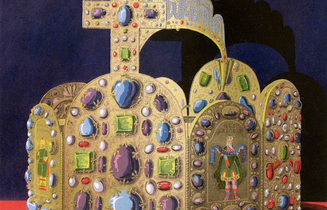 Imperial Treasury Vienna Exhibits - Secular Collection Crown