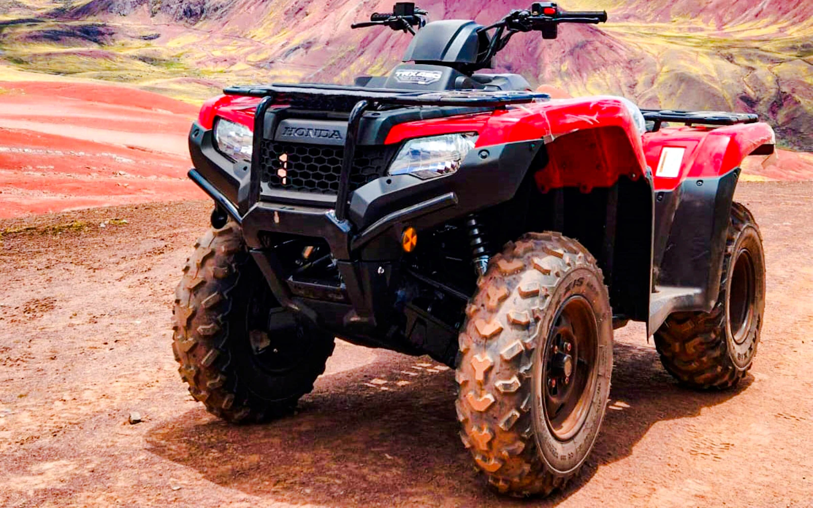From Cusco: Rainbow Mountain and Red Valley ATV Tour