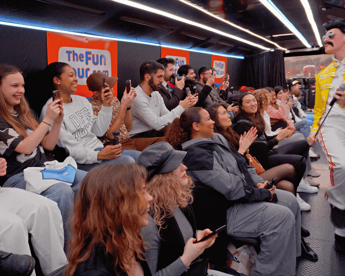 The Fun Tour: Sightseeing with Live Theatre, Comedy & Music