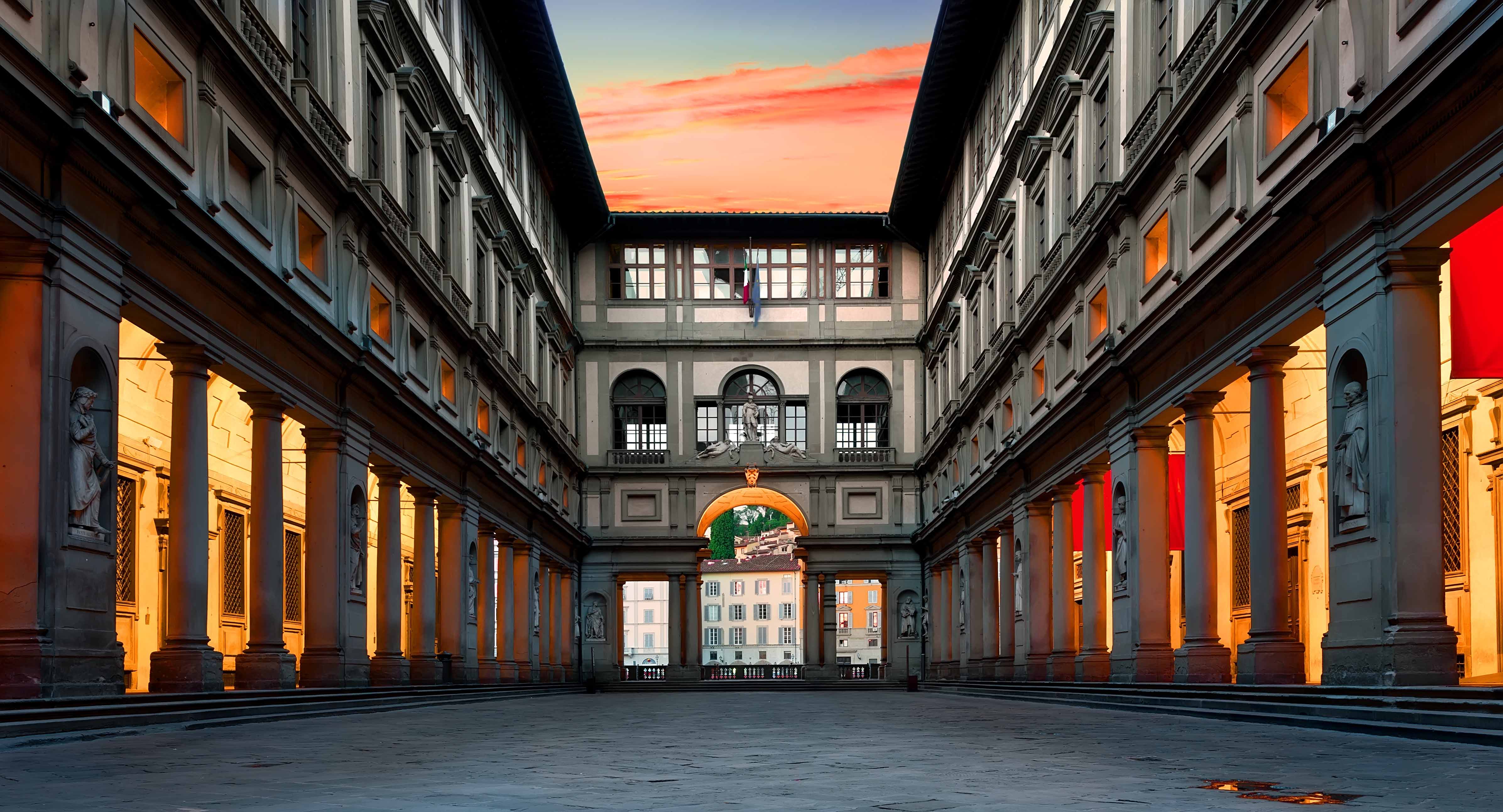 Florence in October - Uffizi