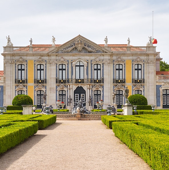 Splendor of Portuguese Royalty at the National Palace Of Queluz