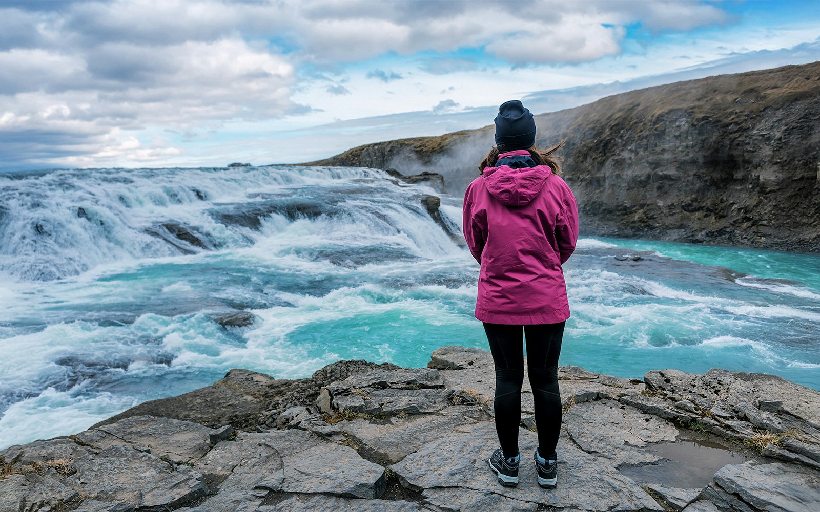 Why visit Gullfoss Waterfall along the Golden Circle route?