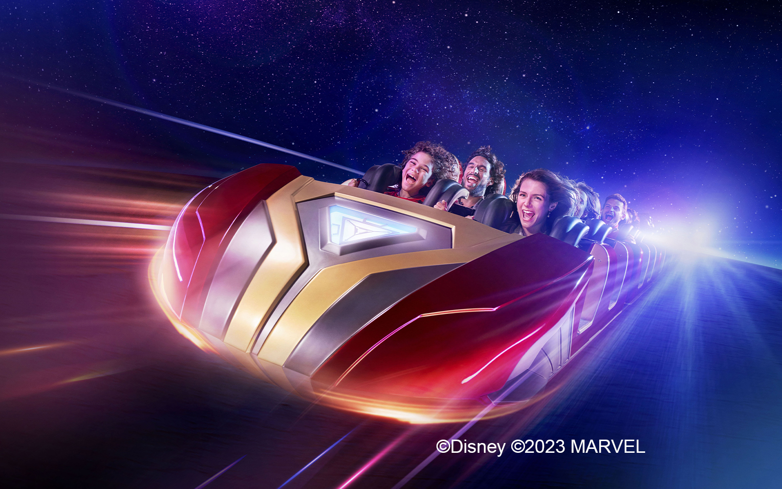 Avengers Assemble Flight Force ride, Disneyland