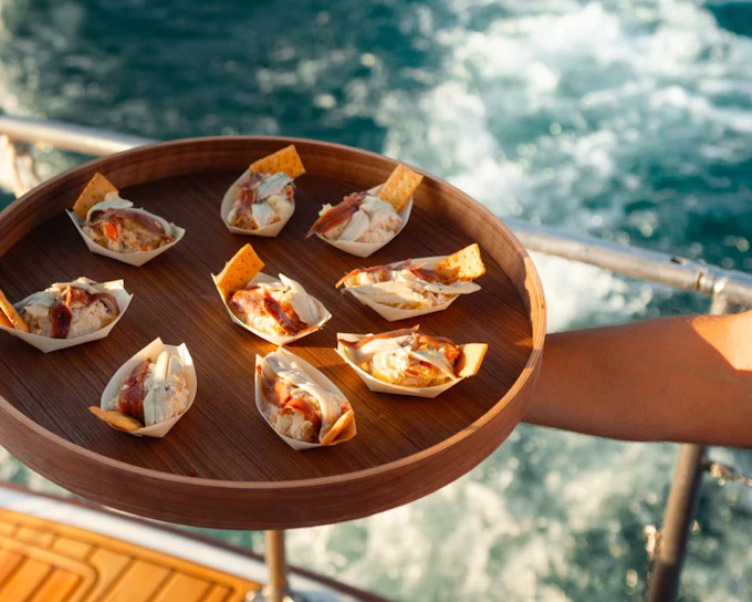 Benalmádena Sunset Cruise with 8-Course Mediterranean Tasting Menu and Selected Wines on Salacia