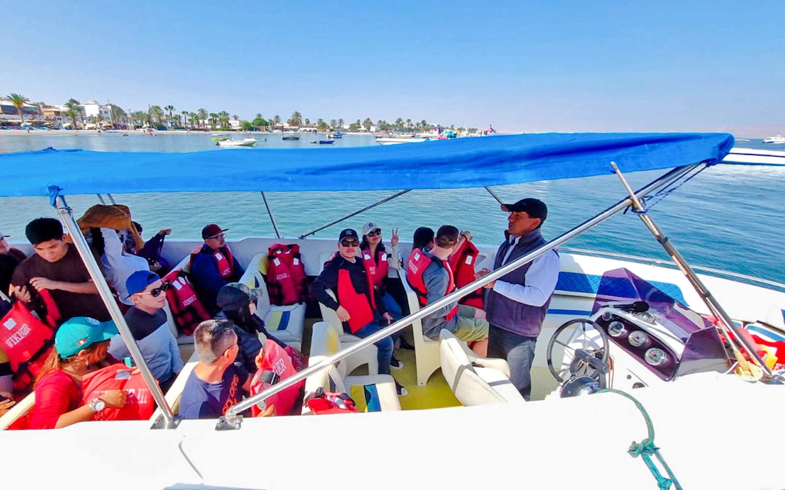 From Lima: Ballestas Islands Boat & Huacachina Oasis Tour with Dune Buggy and Sandboarding Image 5