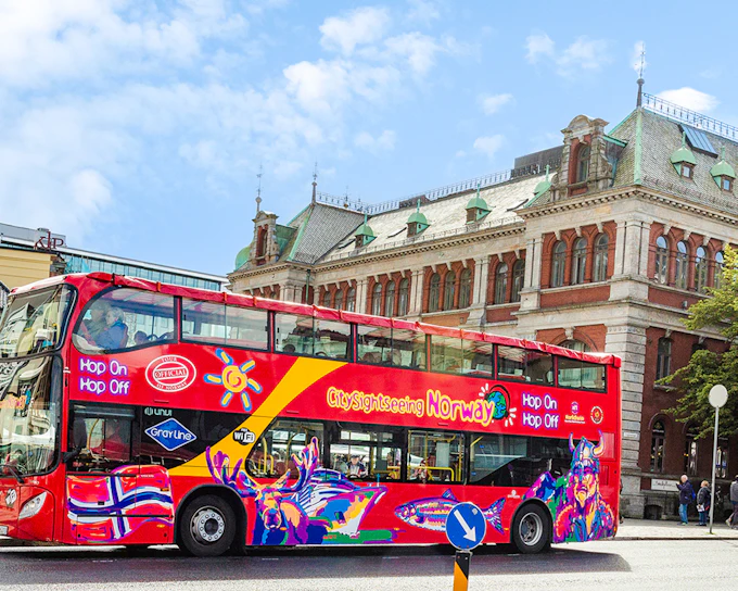City Sightseeing: Bergen Hop-on Hop-off Bus Tour