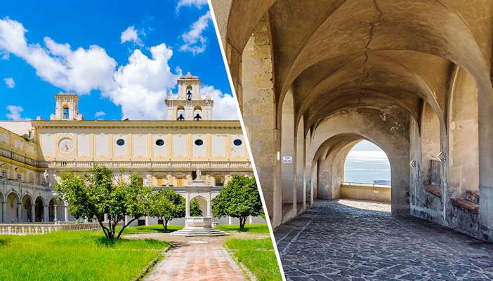 Combo: San Martino Charterhouse & Museum + Saint Elmo Castle with Pemcards Postcards Tickets