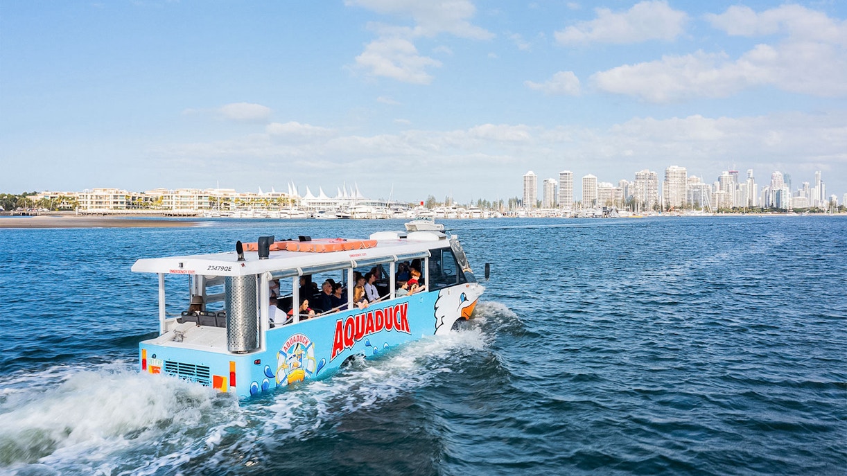 Aquaduck Tour in Sunshine Coast