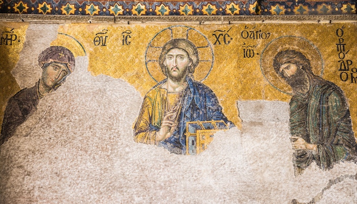 Step back in time with the Deesis Mosaic