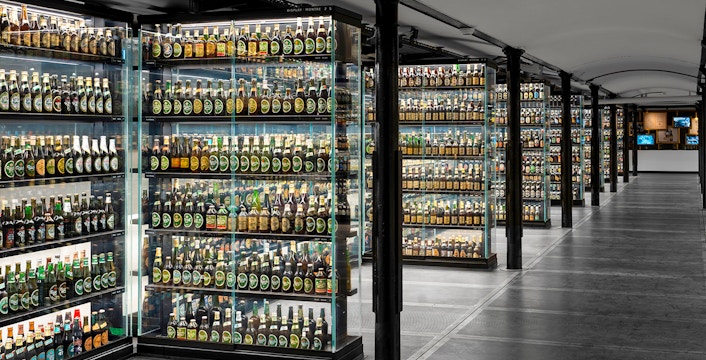 Exhibit inside Home of Carlsberg