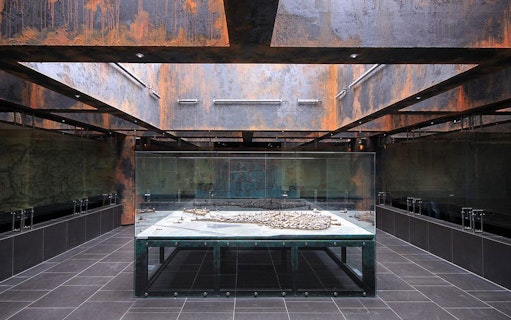 Model of Krakow in a museum display, part of the Krakow Card attractions pass.