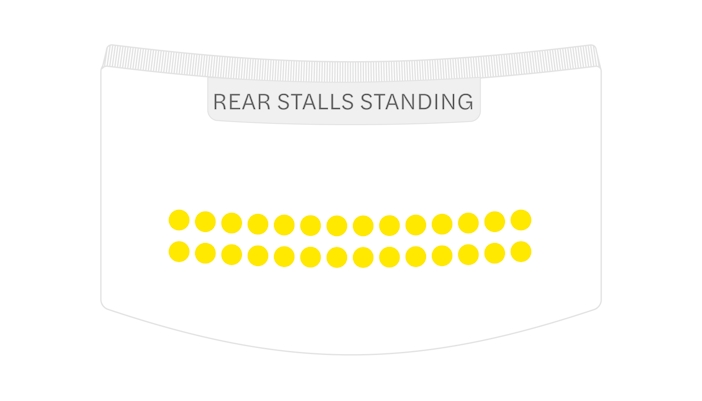 Soho theatre Downstairs Seat Plan