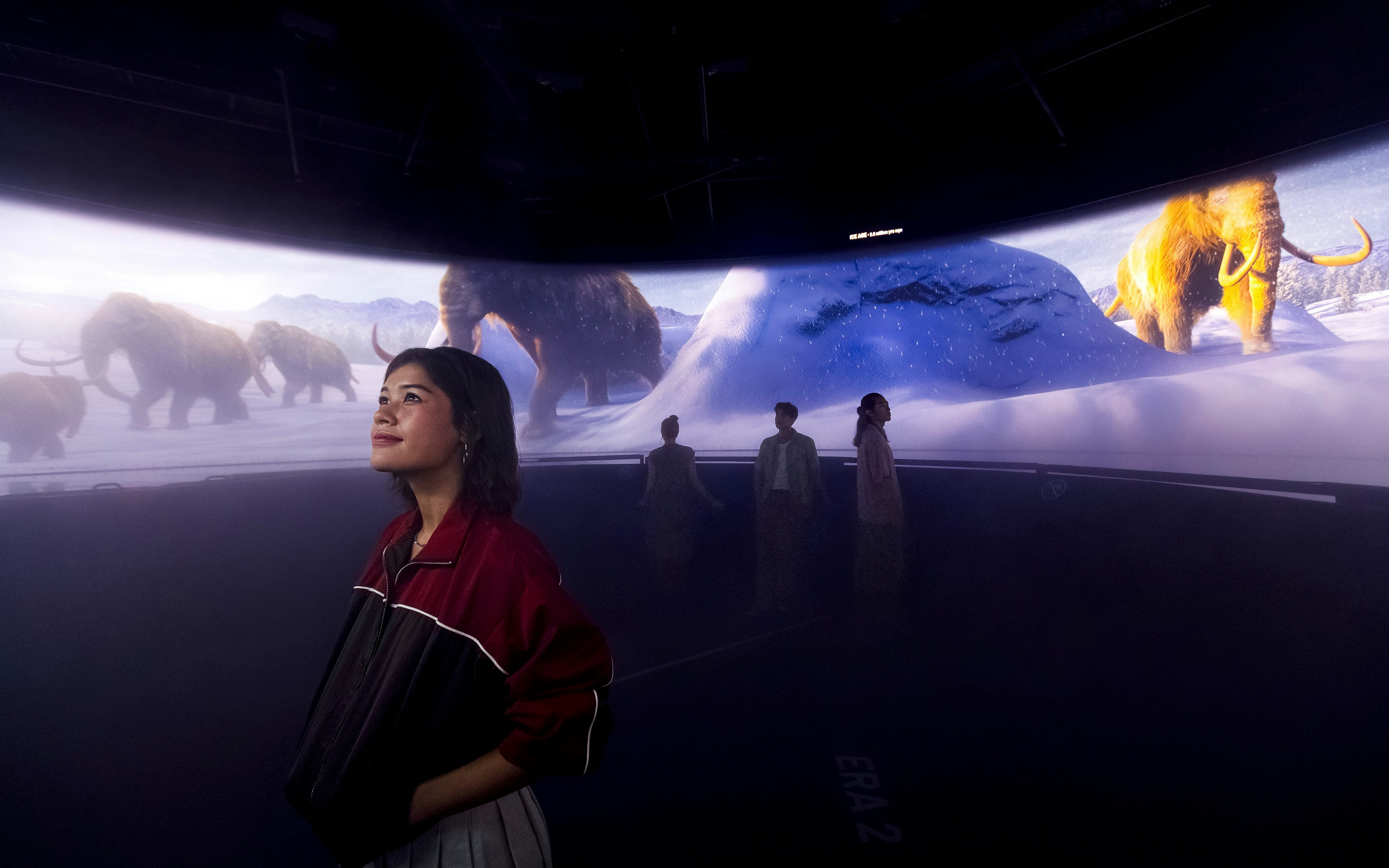 Exploria’s five interactive worlds. at Mandai 