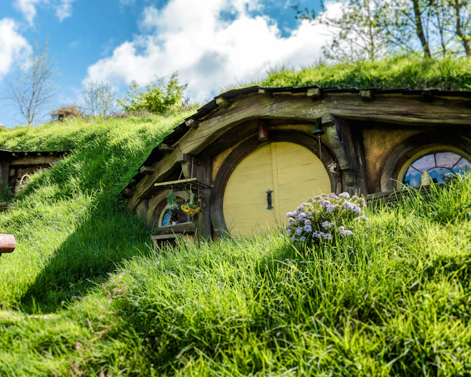 From Auckland: Hobbiton Movie Set Signature Tour and Waitomo Caves Guided Tour with Lunch