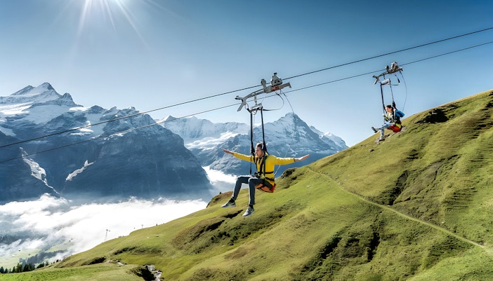 Grindelwald First zipline