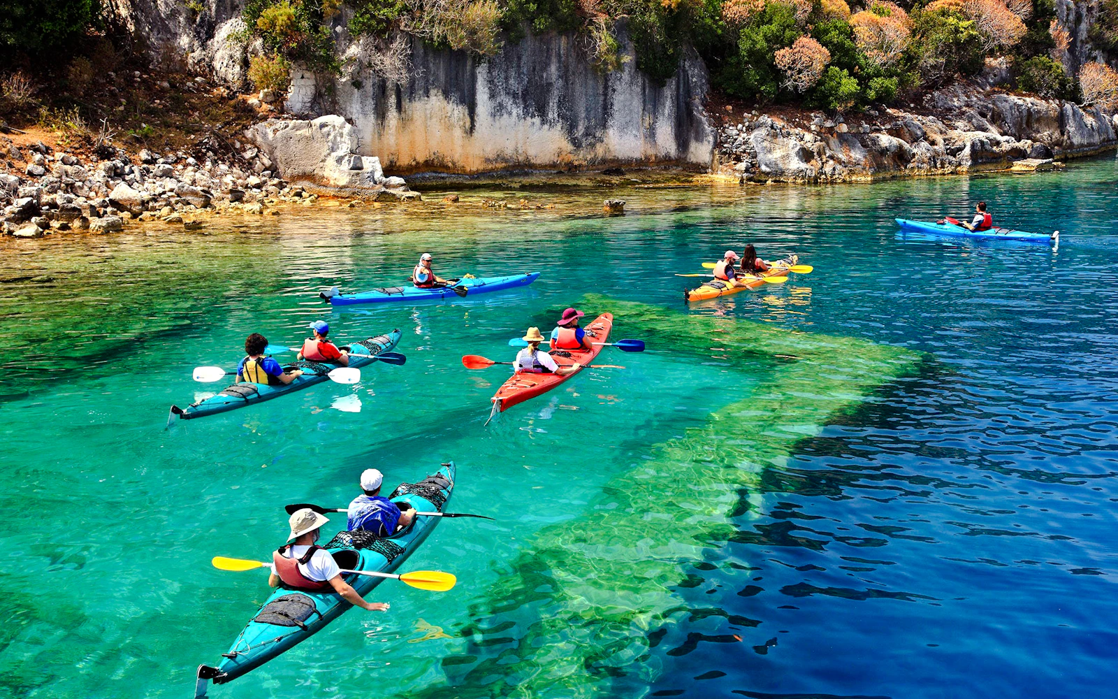 From Kas: Guided Sea Kayaking to Kekova Sunken City and Kalekoy with Lunch and Transfers Image 5