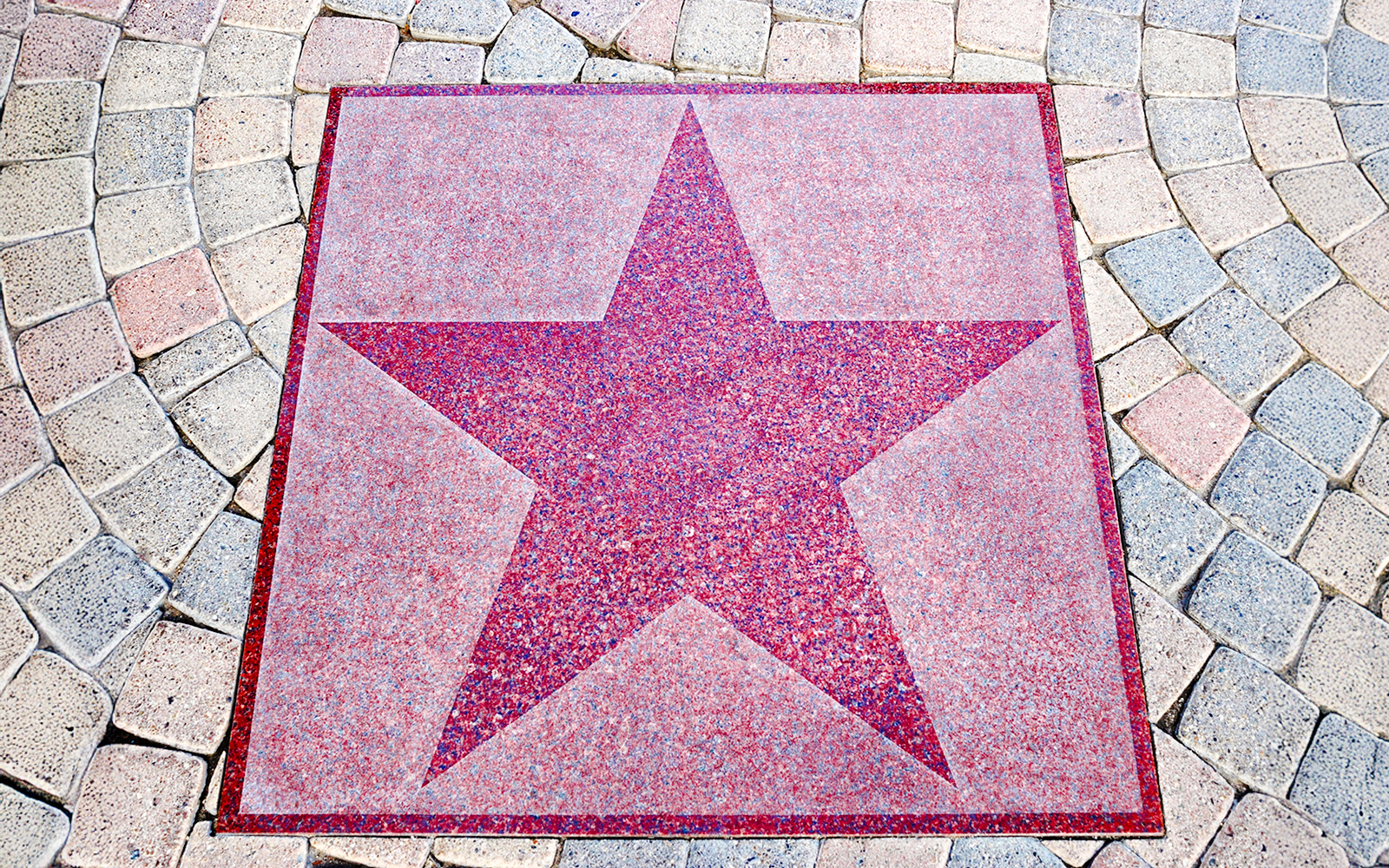 Star on the Hollywood Walk of Fame, Los Angeles.