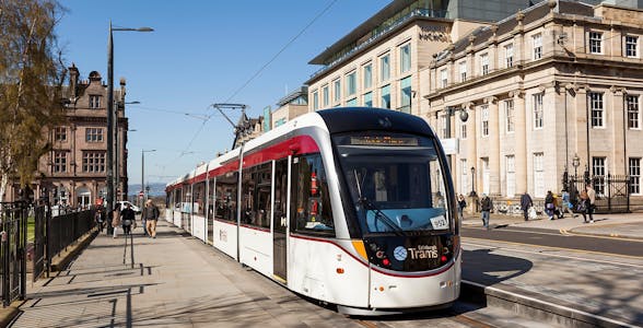 Edinburgh Straßenbahnen