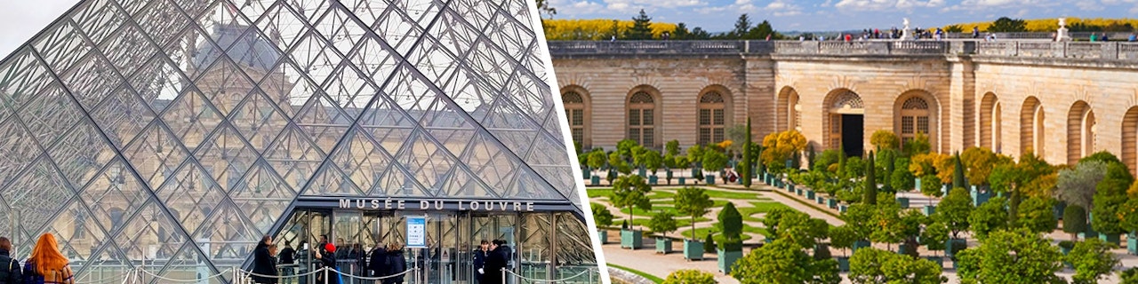 Accesso riservato al Museo del Louvre ed esperienza "Passport" alla reggia di Versailles