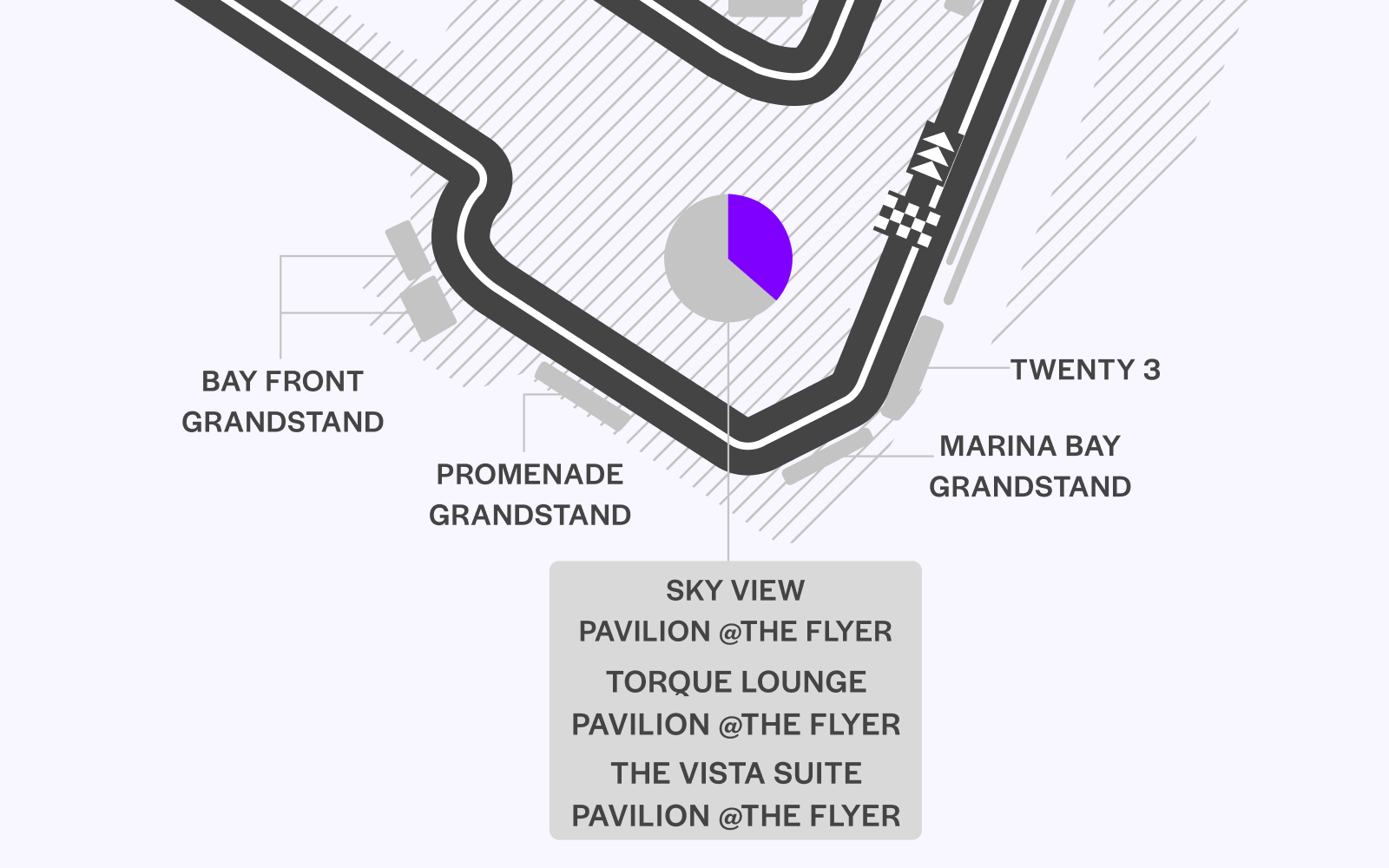Singapore Grand prix grandstand tickets