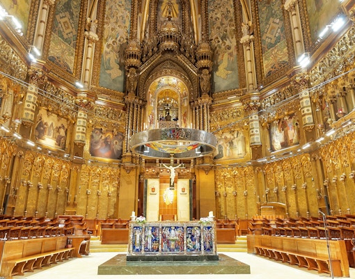 Montserrat Monastery - Crucifix of Montserrat