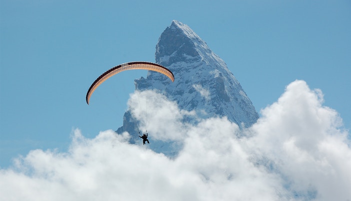 Go on a paragliding adventure
