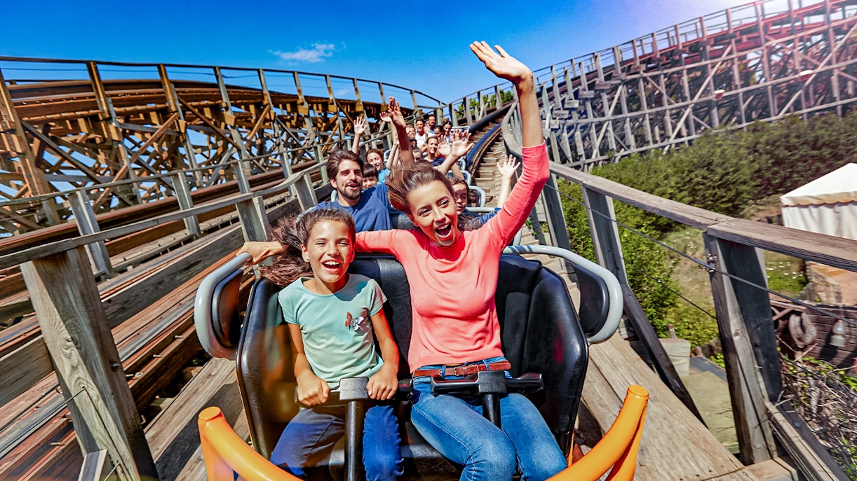PortAventura Park Tami-Tami in Salou, Spain.