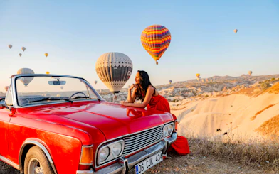 Cappadocia Classic Convertible Car Tour with Hotel Transfers