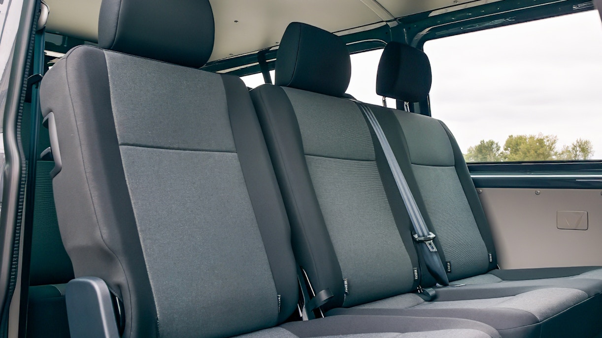 VIP minivan interior for Aurora borealis lights chase tour.