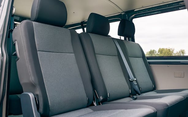 VIP minivan interior for Aurora borealis lights chase tour.
