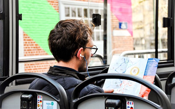 kombinasjon: brussel hopp av og på-bussturer + pariserhjulbilletter-2