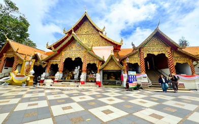 Chiang Mai Private Van Charter to Doi Suthep Temple and White Hmong Village for up to 8 Guests