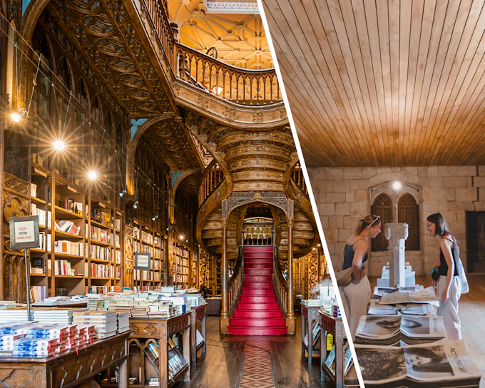 Combo: Lello Library Priority Entrance + Lello Foundation Museum (Free Book Included)