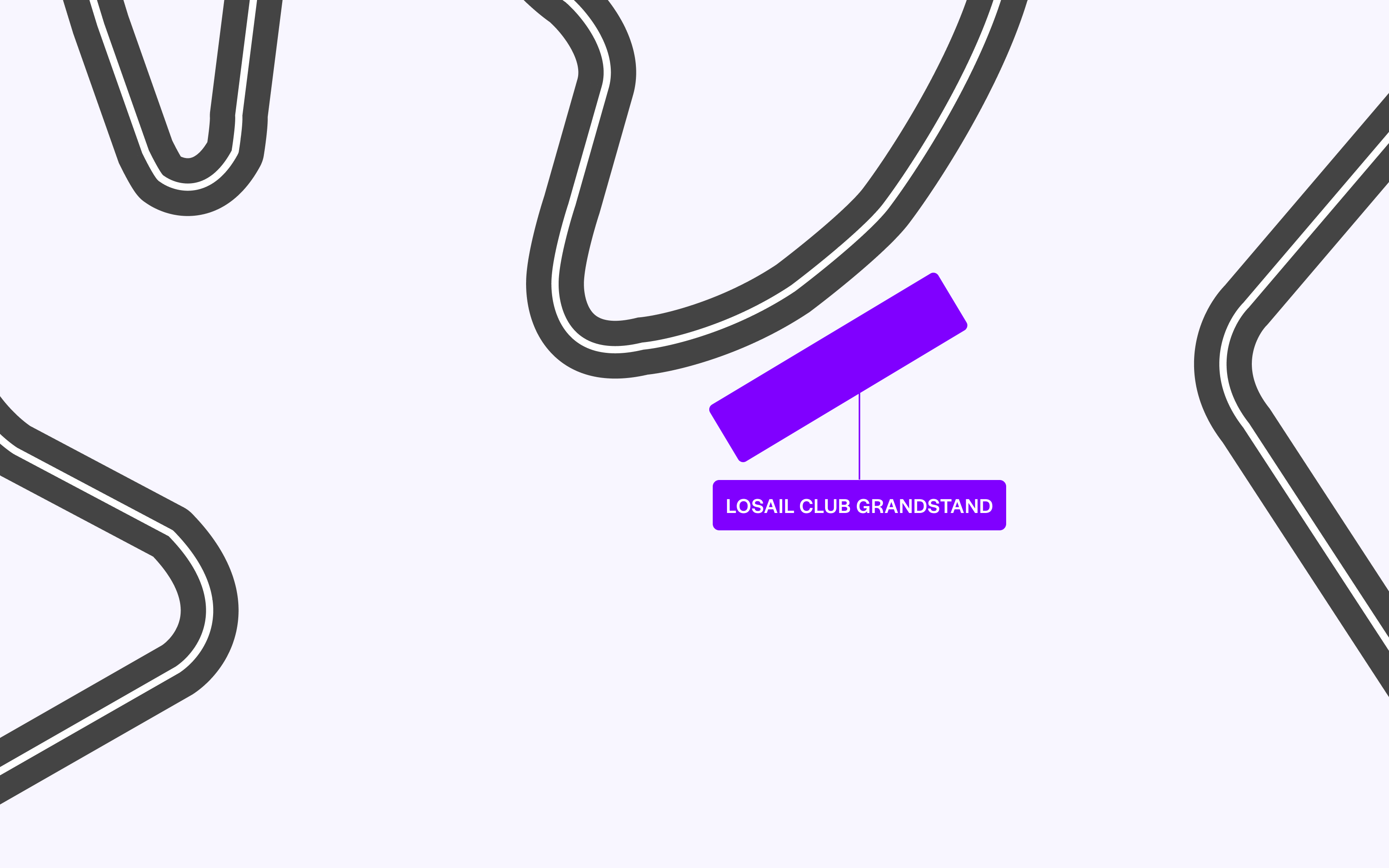 Arquibancadas do GP do Catar