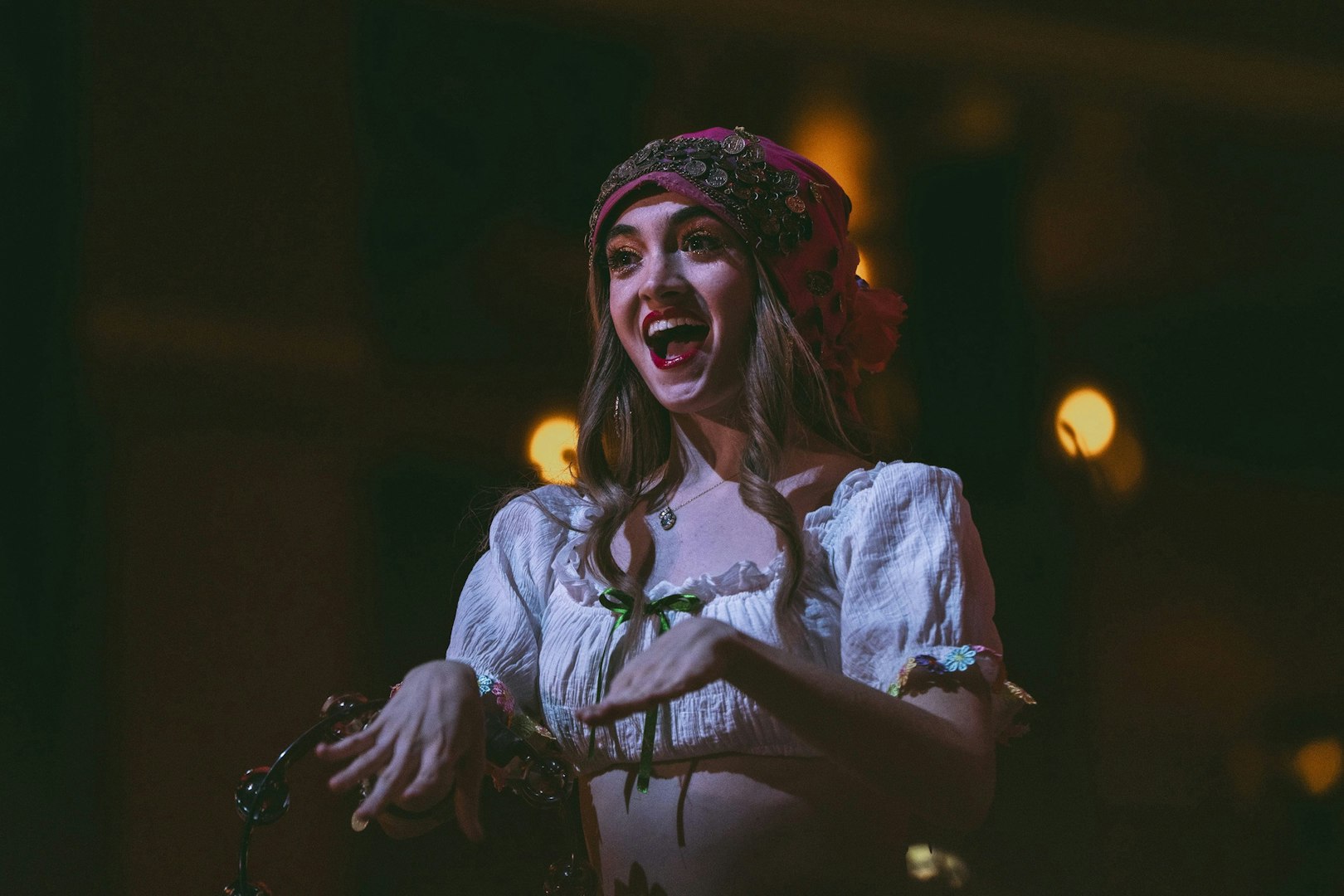 Performer at Tournament of Kings show in Las Vegas.