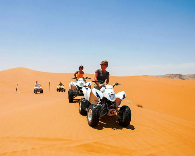 Dubai Desert Safari with Quad Biking, BBQ Dinner and Live Shows with Hotel Transfers (Product 53183)