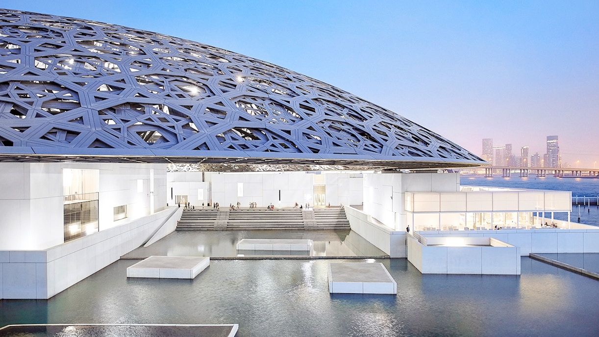 The exterior of Louvre Abu Dhabi - Louvre Abu Dhabi