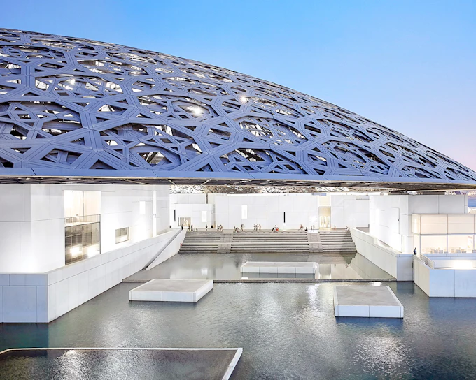 From Dubai: Abu Dhabi Full-Day City Tour with Louvre Museum & Sheikh Zayed Grand Mosque