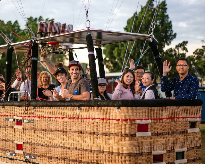 Gold Coast Hot Air Balloon Flight with Digital Photo Package