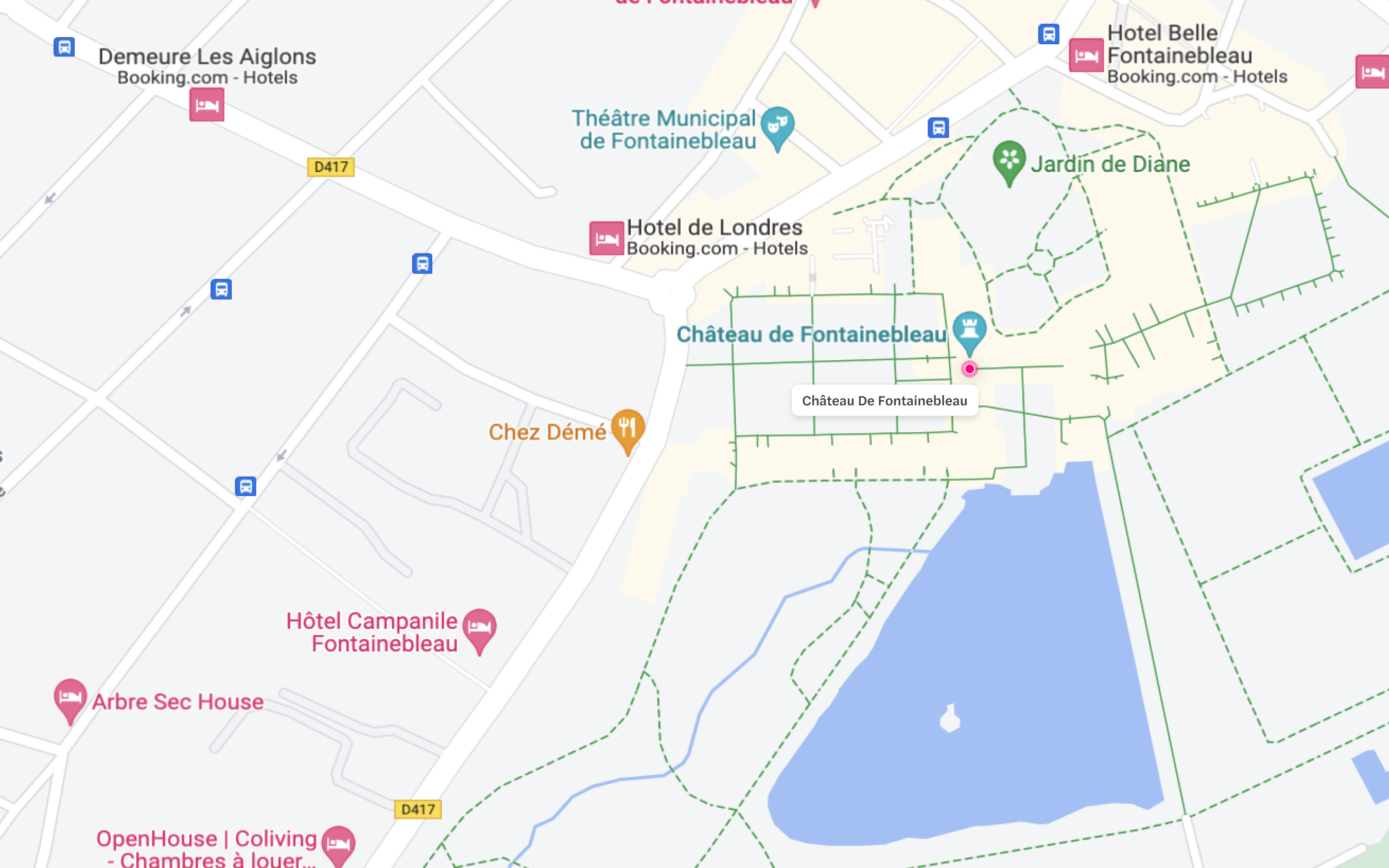 billet château de fontainebleau