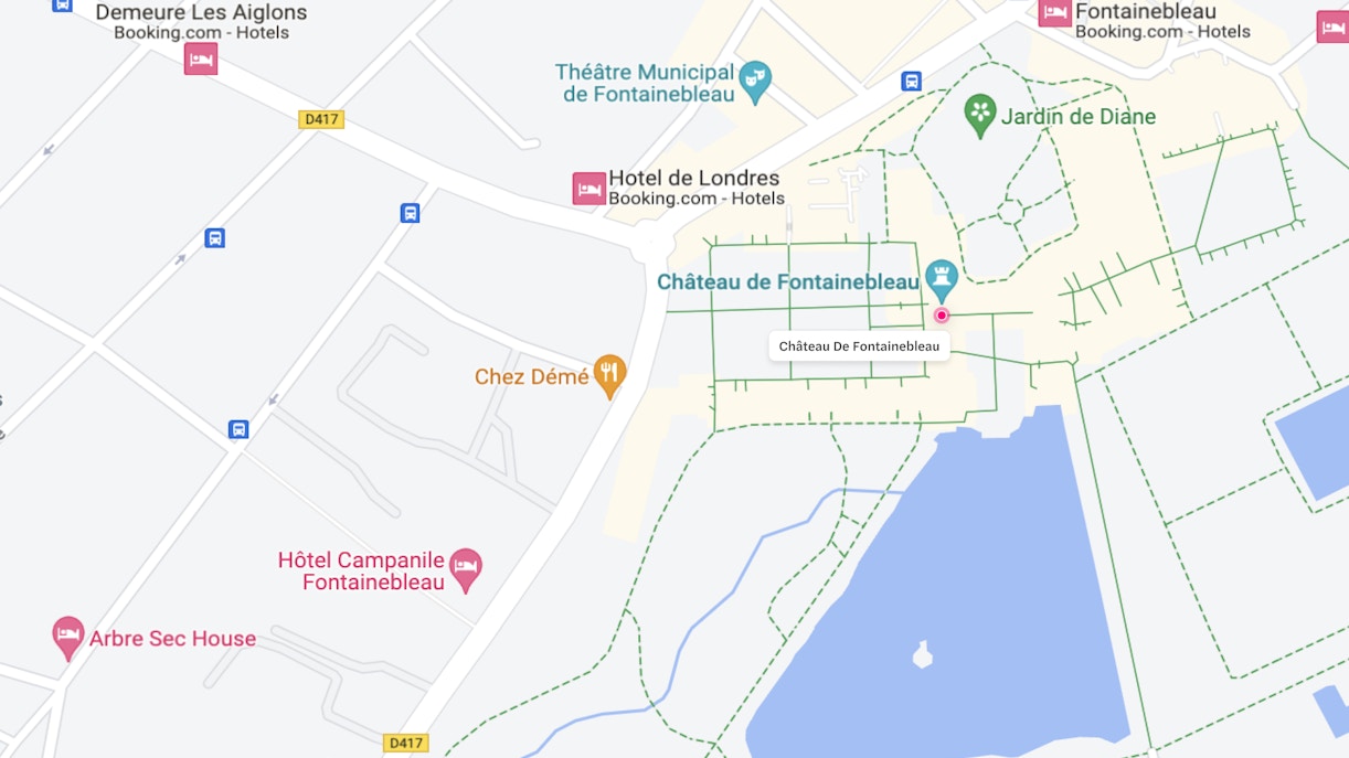 billet château de fontainebleau