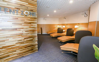 Rose Business Lounge seating area, Terminal 2, Tan Son Nhat International Airport.