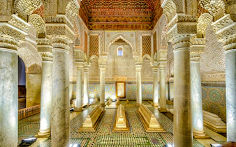 guidet vandretur i marrakech: saadier-gravene, bahia-palasset og basarene i medinaen-6