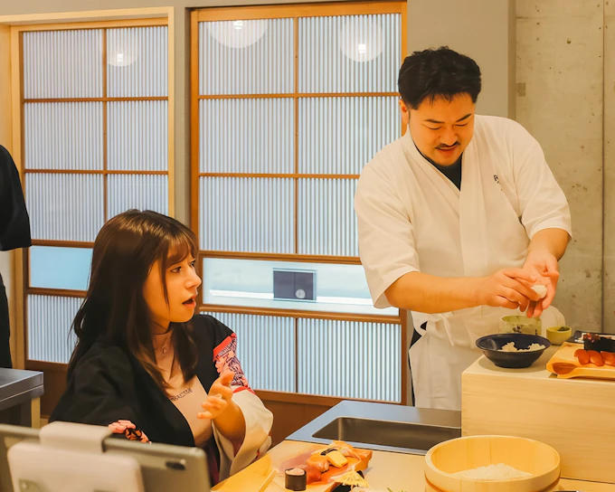 Nigiri Sushi Cooking Class Near Tokyo Tower