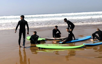 lalla fatna beach small-group surf lesson with round-trip transport from safi-4