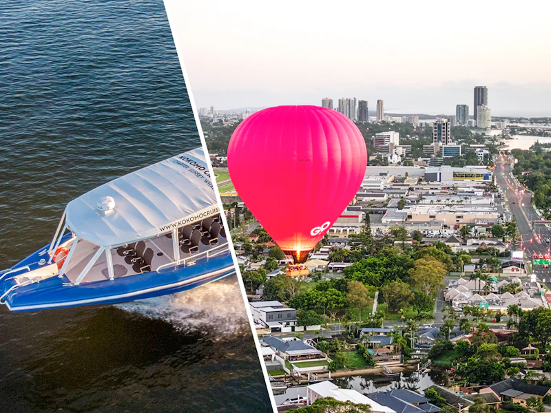 Gold Coast Hot Air Balloon Flight With Transfers Whale Watching Cruise With Front Row View - Gold Coast