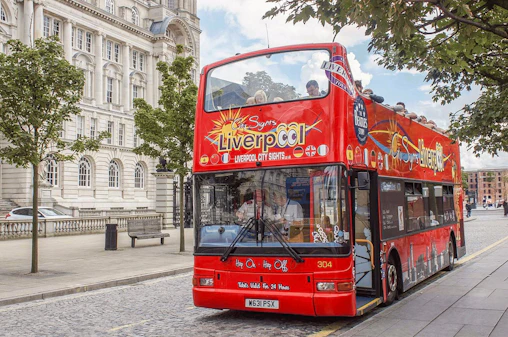 Byens severdigheter: Liverpool Hopp av og på-buss tur