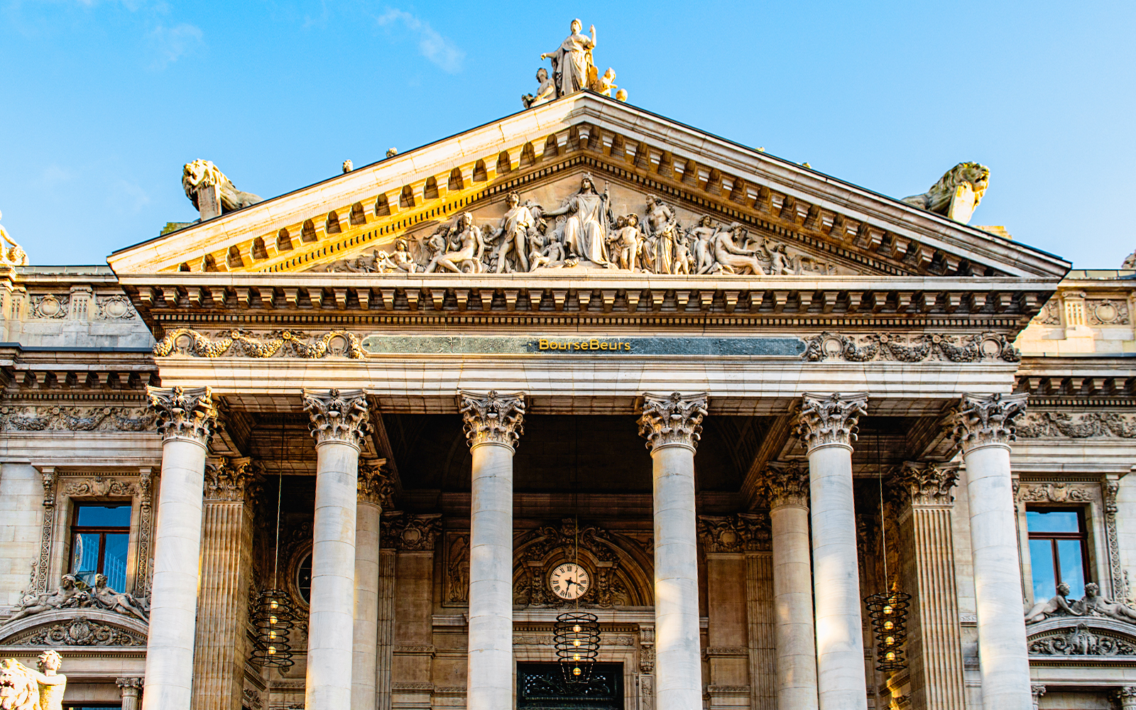 la bourse, brussels